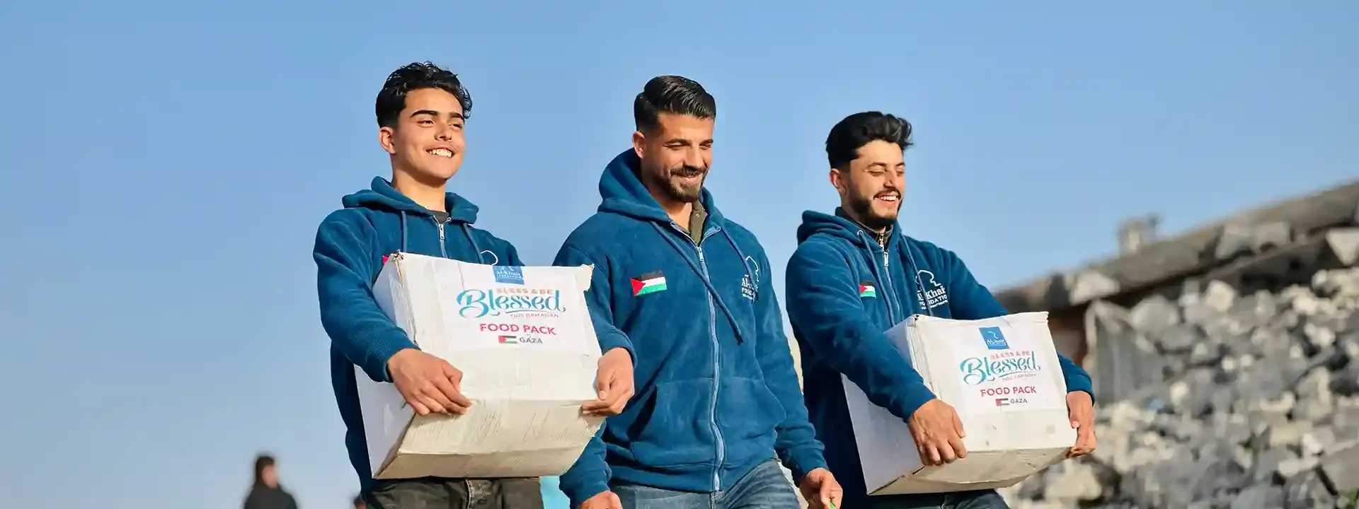 سلة غذاء منك… طمأنينة لأسرة