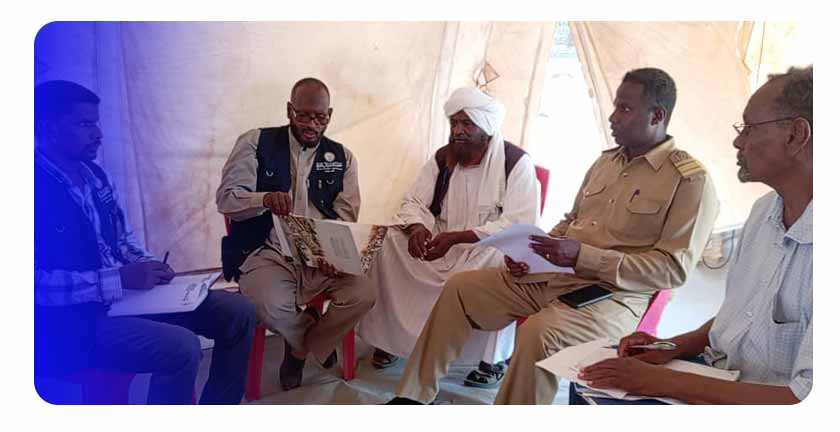 Alkhair Foundation Conducts Humanitarian Needs Assessment in Al-Dabba Camp, Northern Sudan