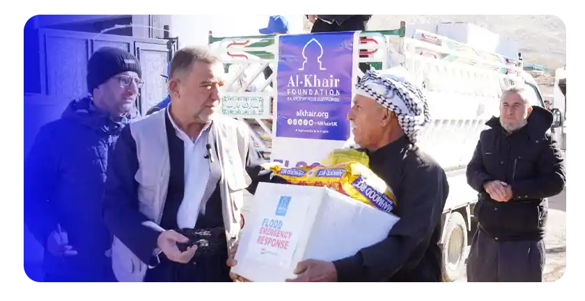 استجابة عاجلة في كردستان العراق لدعم العائلات المنكوبة بعد الفيضان