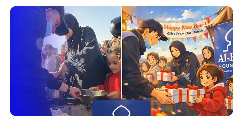 هدايا الأمل.. حملة إنسانية مع مطلع العام الجديد لتعزيز التضامن الإنساني